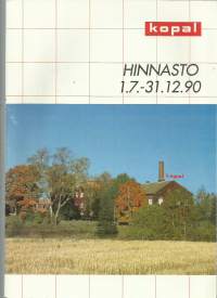 Kopal suurkeittiö hinnasto 1990