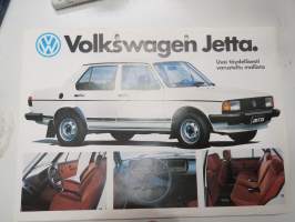 Volkswagen Jetta 1981 -myyntiesite / brochure