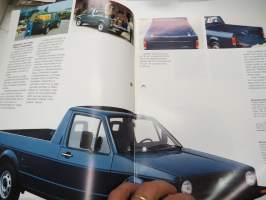 Volkswagen Golf Caddy 1990 -myyntiesite / brochure