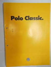 Volkswagen Polo Classic -myyntiesite / brochure