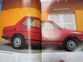 Volkswagen Jetta 1980 -myyntiesite / brochure
