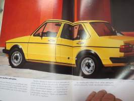 Volkswagen Jetta 1980 -myyntiesite / brochure
