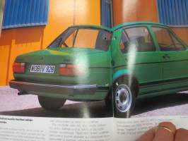 Volkswagen Jetta 1980 -myyntiesite / brochure
