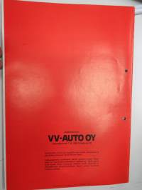 Volkswagen Jetta 1980 -myyntiesite / brochure
