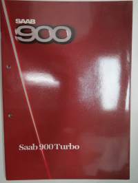 Saab 900 Turbo -myyntiesite / brochure