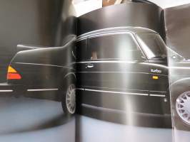 Saab 900 Turbo -myyntiesite / brochure