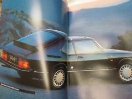 Saab 900 Turbo -myyntiesite / brochure