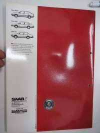 Saab 900 Turbo -myyntiesite / brochure