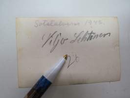 Jatkosodan sompaaja Viljo Lehtonen 1942 -valokuva / photograph