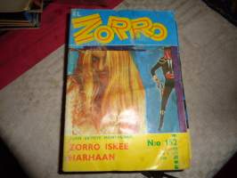 El Zorro  nro 152, 1971 nr 9 Zorro iskee harhaan