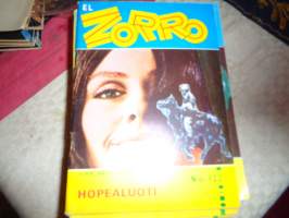 El Zorro  nro 122, 1969 nr 2 Hopealuoti