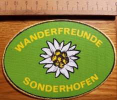 Wanderfreunde sonderhofen -kangasmerkki