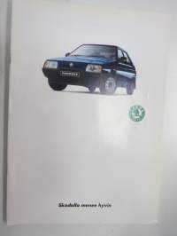 Skoda Favorit -myyntiesite / brochure