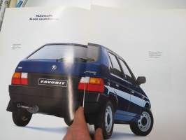 Skoda Favorit -myyntiesite / brochure