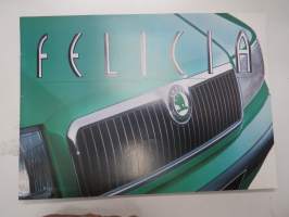 Skoda Felicia 1998 -myyntiesite / brochure