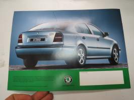 Skoda Octavia 1998 -myyntiesite / brochure