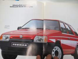 Skoda Forman -myyntiesite / brochure