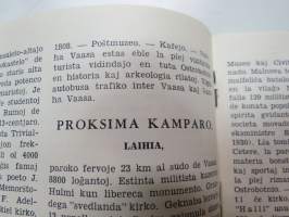 Qvidfolio pri Vaasa kaj cirkauajo - Eldoninto Klubo Esperantista de Laihia - Vaasan ja muutamien suomalaisten lähipitäjien esperantokielinen opaslehtinen