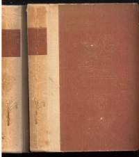 Sinuhe Egyptiläinen : viisitoista kirjaa lääkäri Sinuhen elämästä n. 1390-1335 e.Kr.  1 - 2  1.painos (erillisinä kirjoina)