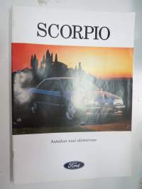 Ford Scorpio 1992 -myyntiesite -sales brochure