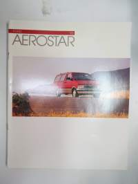 Ford Aerostar 1993 -myyntiesite / brochure