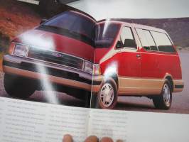Ford Aerostar 1993 -myyntiesite / brochure