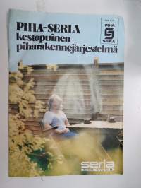 Piha-Serla kestopuinen piharakennejärjestelmä -myyntiesite / brochure