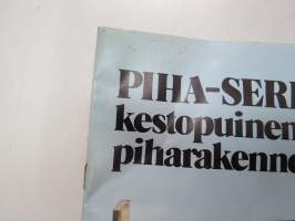Piha-Serla kestopuinen piharakennejärjestelmä -myyntiesite / brochure