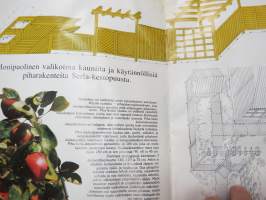 Piha-Serla kestopuinen piharakennejärjestelmä -myyntiesite / brochure