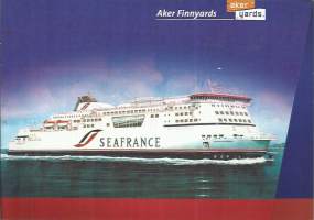 SeaFrance Rodin - esittelytilaisuus  2001, kutsu 4 s koko A5