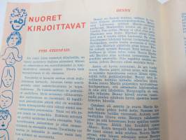 Nuorten Päivä 1971 nr 9, Raittiuskasvatusliitto ry:n julkaisu nuorille; aiheina mm. urheilu, DX-kuuntelu, Nuorten kirjoituksia, askartelua ym.