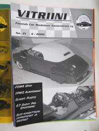 Vitriini - Finnish Car Modellers Association Ry kerholehti / Club Magazine - 17 kpl lehtiä vuosilta 1999-2003