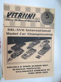 Vitriini - Finnish Car Modellers Association Ry kerholehti / Club Magazine - 17 kpl lehtiä vuosilta 1999-2003