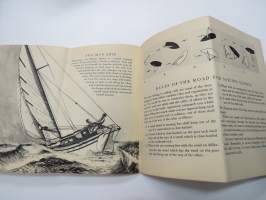 Sailing - Puffin Picture Book nr 95 -purjehdus ja purjealukset havainnollisesti piirroskuvin esitettynä
