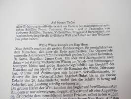 Das grosse Buch der Windjammer -suurten purjelaivojen esittelyä, myös suomalaisomistuksesssa olleita aluksia