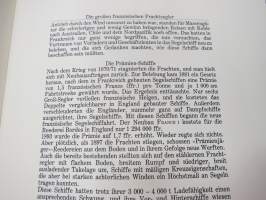Das grosse Buch der Windjammer -suurten purjelaivojen esittelyä, myös suomalaisomistuksesssa olleita aluksia