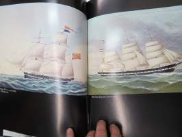Das grosse Buch der Windjammer -suurten purjelaivojen esittelyä, myös suomalaisomistuksesssa olleita aluksia