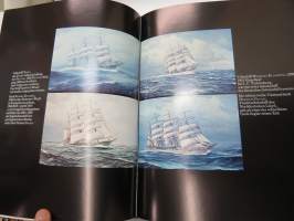 Das grosse Buch der Windjammer -suurten purjelaivojen esittelyä, myös suomalaisomistuksesssa olleita aluksia