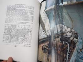 Das grosse Buch der Windjammer -suurten purjelaivojen esittelyä, myös suomalaisomistuksesssa olleita aluksia