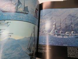Das grosse Buch der Windjammer -suurten purjelaivojen esittelyä, myös suomalaisomistuksesssa olleita aluksia