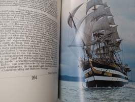 Das grosse Buch der Windjammer -suurten purjelaivojen esittelyä, myös suomalaisomistuksesssa olleita aluksia