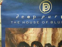 Deep Purple - The House of Blue Light - World Tour 1987 -original poster / alkuperäinen kiertuejuliste