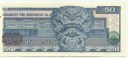 Meksiko  50 Pesos 1981  seteli
