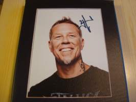 James Hetfield, Metallica, canvastaulu, koko 20 cm x 30 cm. Teen näitä vain 50 numeroitua kappaletta. Yksi heti valmiina lähetettäväksi.