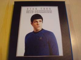 Spok, Star Trek, canvastaulu, koko 20 cm x 30 cm. Teen näitä vain 50 numeroitua kappaletta. Yksi heti valmiina lähetettäväksi.