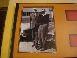 Enzo Ferrari ja John Surtees, canvastaulu, koko 20 cm x 30 cm. Teen näitä vain 50 numeroitua kappaletta. Yksi heti valmiina lähetettäväksi.