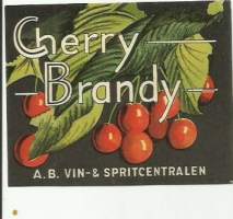 Sherry Brandy  - viinaetiketti