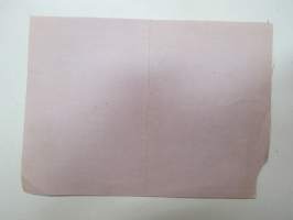 Sos.-dem. Työläisnuorisoliitto r.y:n arpajaiset 1934 nr 000429 -arpakupinki / lottery ticket