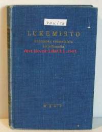 Lukemisto Suomen lapsille 1  uudempaa suomalaista kirjallisuutta