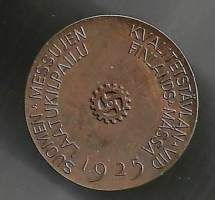 Suomen Messut , mitali40 mm (Wäinö Aaltonen) , taidemitali  ,   taidemitali